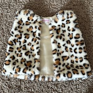 Leopard vest